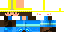 Minecraft skin texture, 64x32 legacy pixels