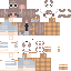 Minecraft skin texture, 64x64 pixels