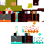 Minecraft skin texture, 64x64 pixels