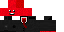 Minecraft skin texture, 64x32 legacy pixels