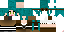 Minecraft skin texture, 64x32 legacy pixels