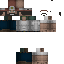 Minecraft skin texture, 64x64 pixels