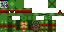 Minecraft skin texture, 64x32 legacy pixels