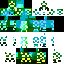 Minecraft skin texture, 64x64 pixels