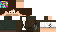Minecraft skin texture, 64x32 legacy pixels