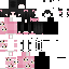 Black Minecraft skin texture, 64x64 pixels