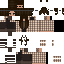 Minecraft skin texture, 64x64 pixels