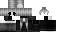Minecraft skin texture, 64x32 legacy pixels