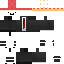 Minecraft skin texture, 64x64 pixels