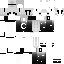 Minecraft skin texture, 64x64 pixels
