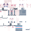 Minecraft skin texture, 64x64 pixels