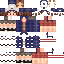 Minecraft skin texture, 64x64 pixels
