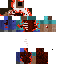 Minecraft skin texture, 64x64 pixels