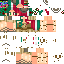 Minecraft skin texture, 64x64 pixels