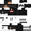 Minecraft skin texture, 64x64 pixels