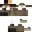 Minecraft skin texture, 64x64 pixels
