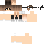 Minecraft skin texture, 64x64 pixels