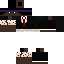 Minecraft skin texture, 64x64 pixels