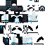 Minecraft skin texture, 64x64 pixels