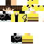 Minecraft skin texture, 64x64 pixels
