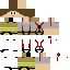 Minecraft skin texture, 64x64 pixels