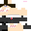 Minecraft skin texture, 64x64 pixels