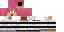 Minecraft skin texture, 64x32 legacy pixels