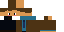 Minecraft skin texture, 64x32 legacy pixels