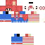 Minecraft skin texture, 64x64 pixels