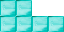 Minecraft skin texture, 64x32 legacy pixels