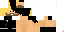 Minecraft skin texture, 64x32 legacy pixels