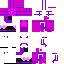 Minecraft skin texture, 64x64 pixels