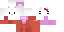Minecraft skin texture, 64x32 legacy pixels