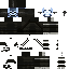 Minecraft skin texture, 64x64 pixels