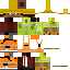 Minecraft skin texture, 64x64 pixels