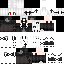 Minecraft skin texture, 64x64 pixels