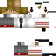 Minecraft skin texture, 64x64 pixels
