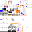 Minecraft skin texture, 64x64 pixels