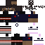 Minecraft skin texture, 64x64 pixels