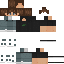 Minecraft skin texture, 64x64 pixels