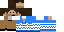 Minecraft skin texture, 64x32 legacy pixels