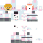 Minecraft skin texture, 64x64 pixels