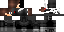 Minecraft skin texture, 64x32 legacy pixels