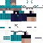 Minecraft skin texture, 64x64 pixels