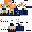 Minecraft skin texture, 64x64 pixels