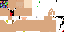 Minecraft skin texture, 64x32 legacy pixels