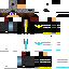 Minecraft skin texture, 64x64 pixels