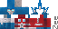 Minecraft skin texture, 64x32 legacy pixels