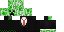 Minecraft skin texture, 64x32 legacy pixels