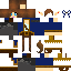 Minecraft skin texture, 64x64 pixels